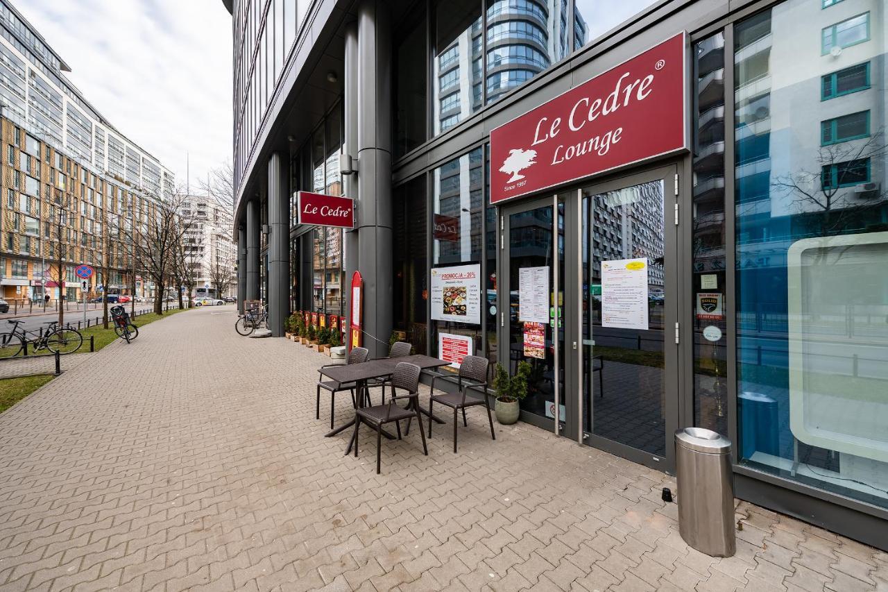 Grzybowska P&O Serviced Apartments Warschau Buitenkant foto