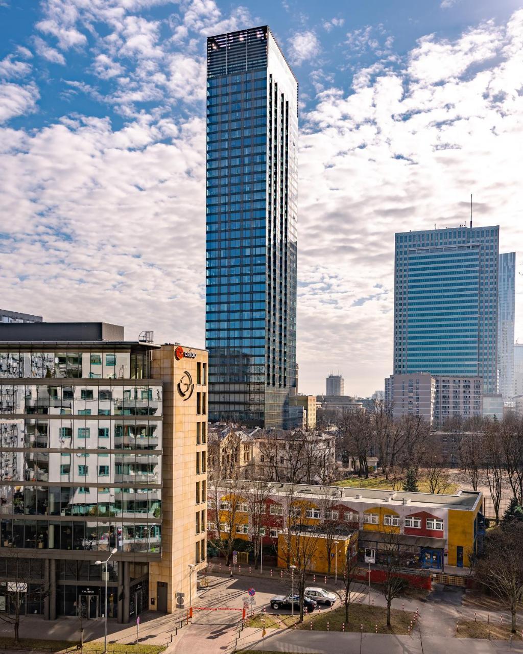 Grzybowska P&O Serviced Apartments Warschau Buitenkant foto